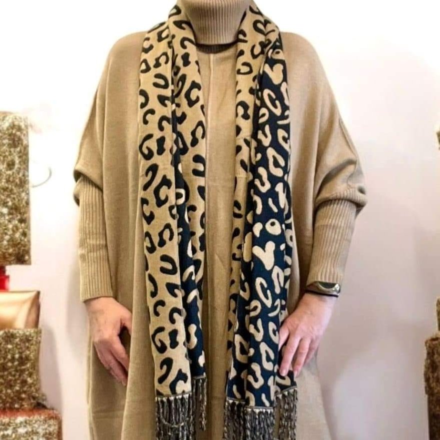 Animal Print Scarf