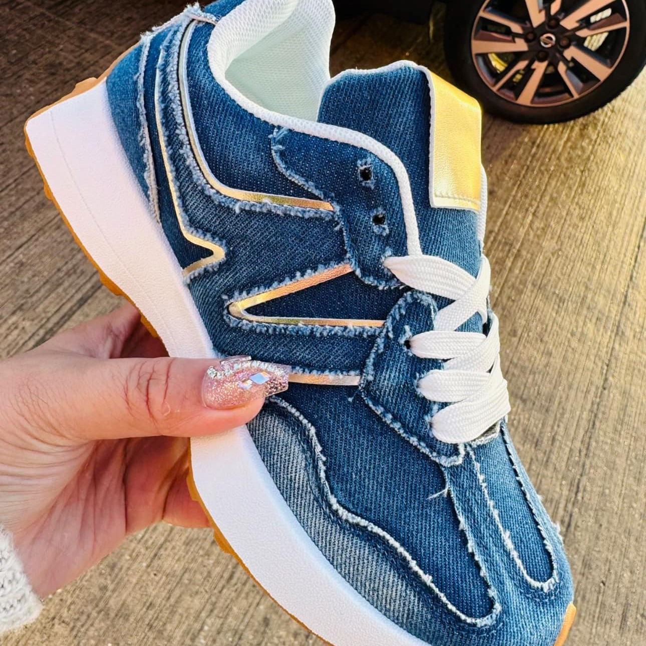 Denim Trainers